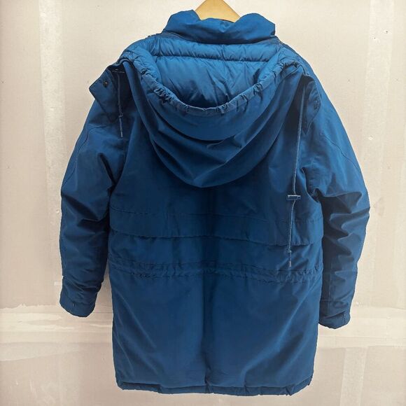 VTG Eddie Bauer Jacket Goose Down Mens Medium Ridge Line Gore-Tex Coat Puffer - Picture 3 of 11